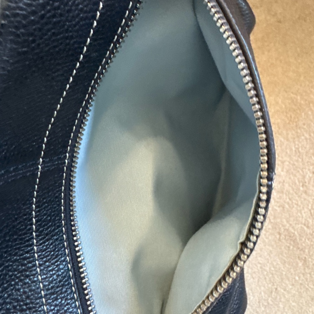 Coach Black Leather Shoulder Bag - Picture 8 of 8